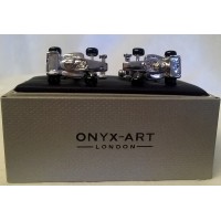 ONYX-ART CUFFLINK SET - RACING CAR